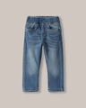 Jeans Pull On Slim,AZUL ACERO